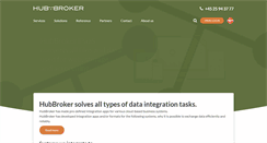 Desktop Screenshot of hubbroker.com